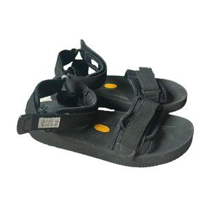 Black Suicoke CEL-VPO Strap Vibram Sole Sandals Mens 7 EUC